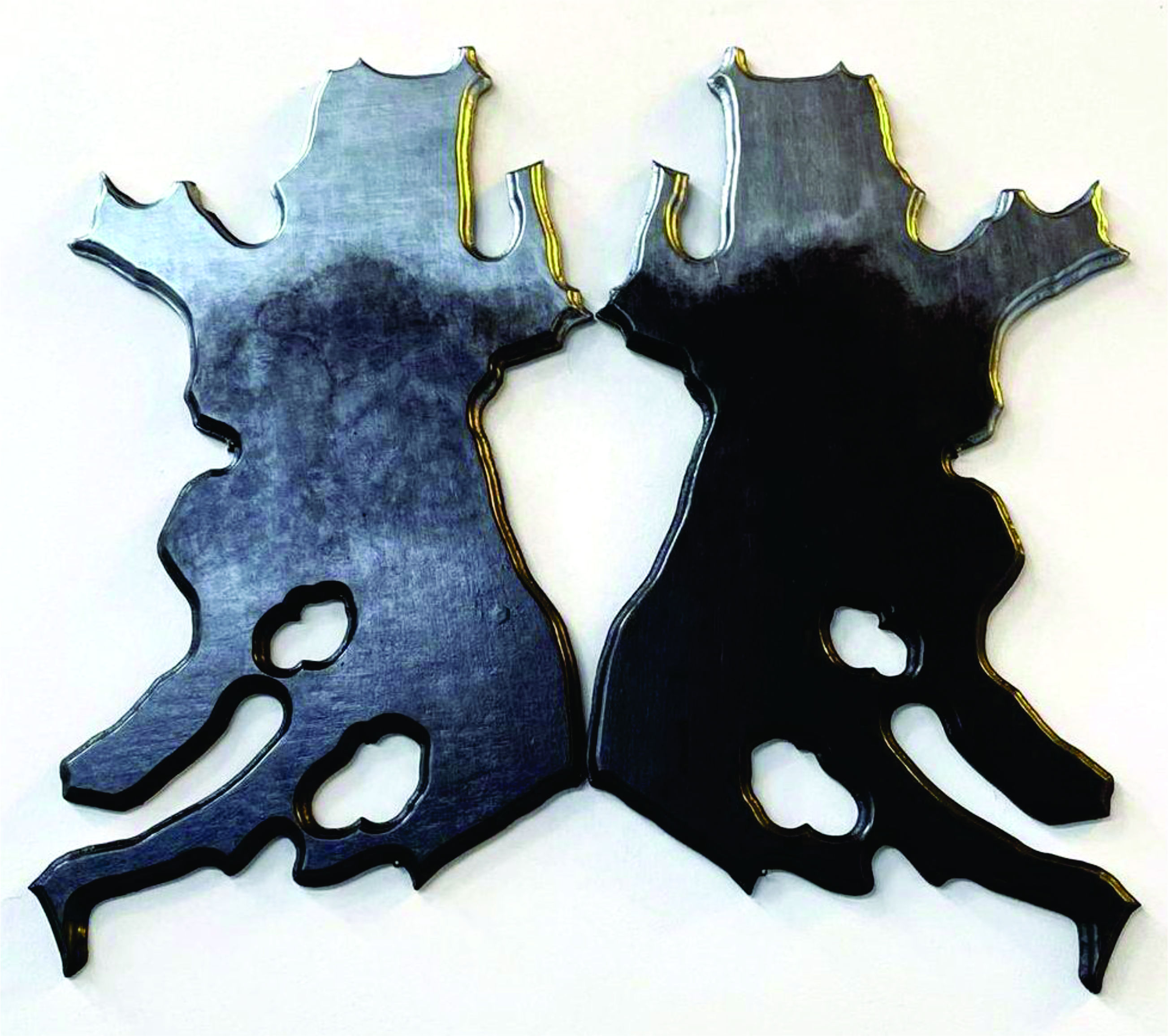 0.9 El portal Acrílico sobre pared 300 x 400 cm 2023